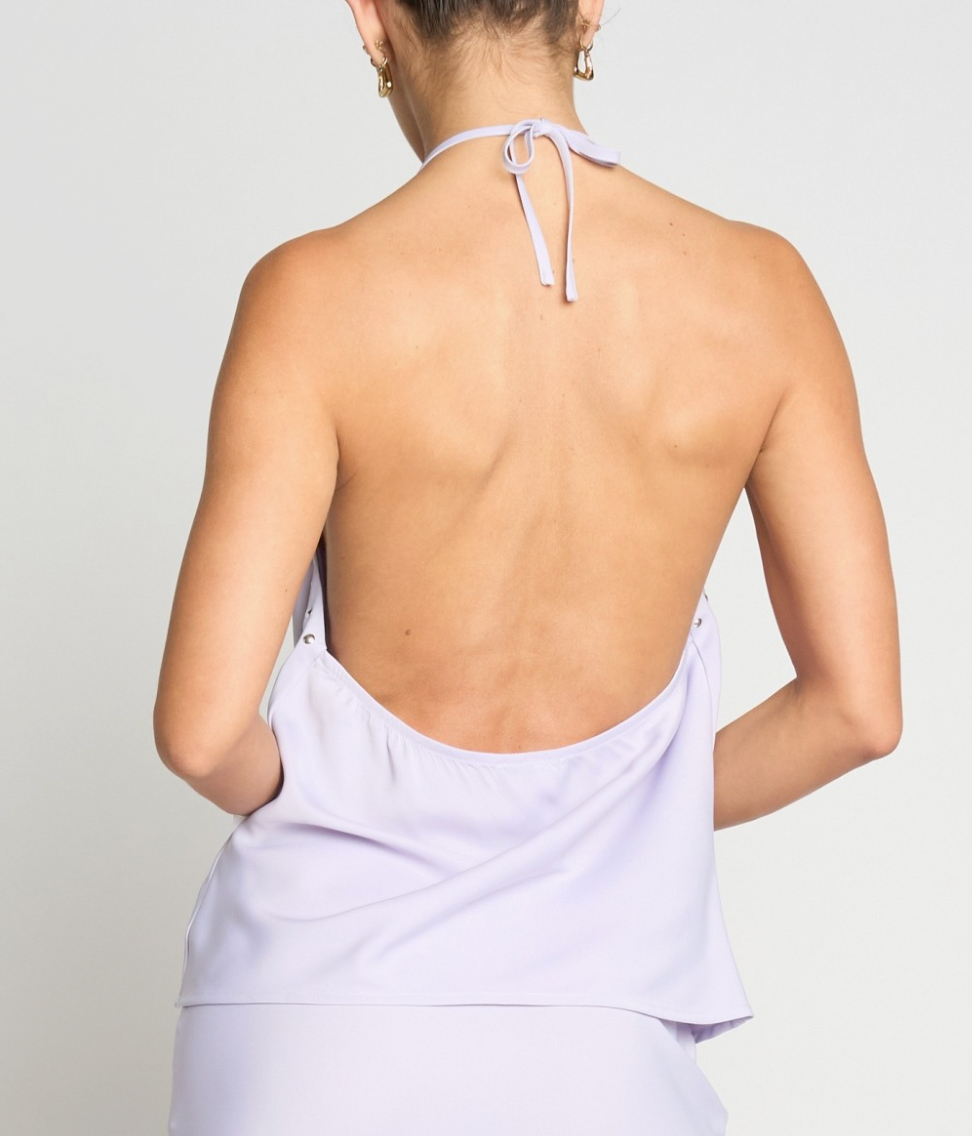 Drape Neck Cami Top