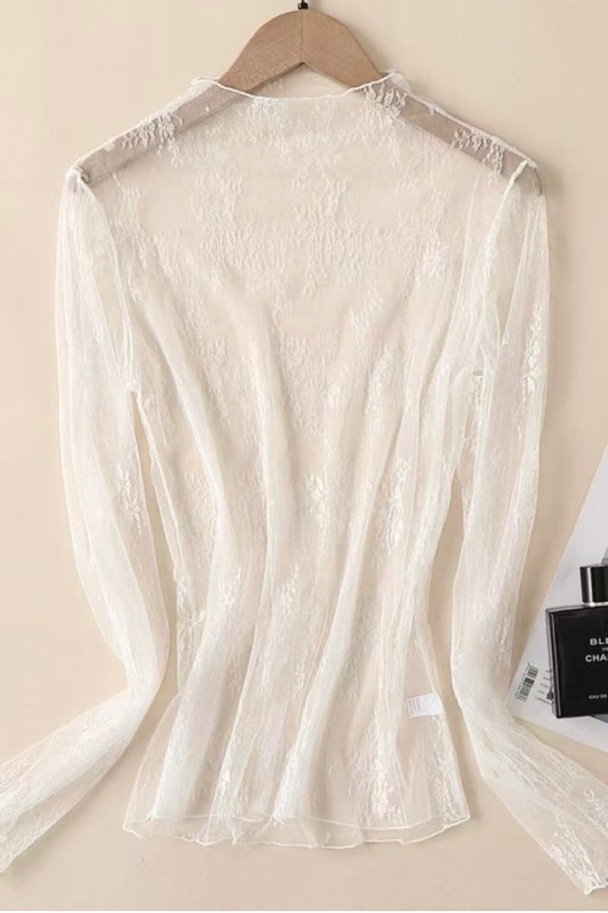 Lace Sheer Long Sleeve