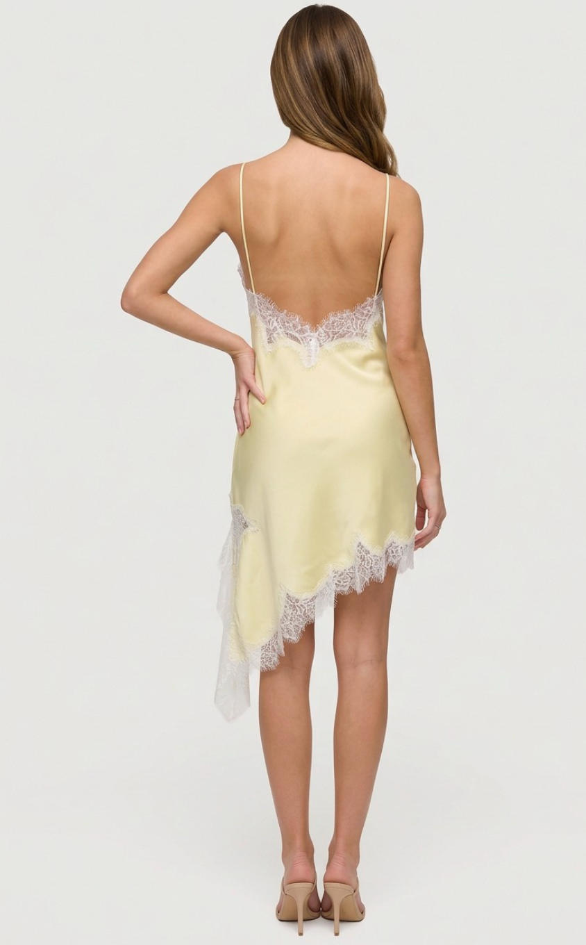 LUXE Lace Slip Dress