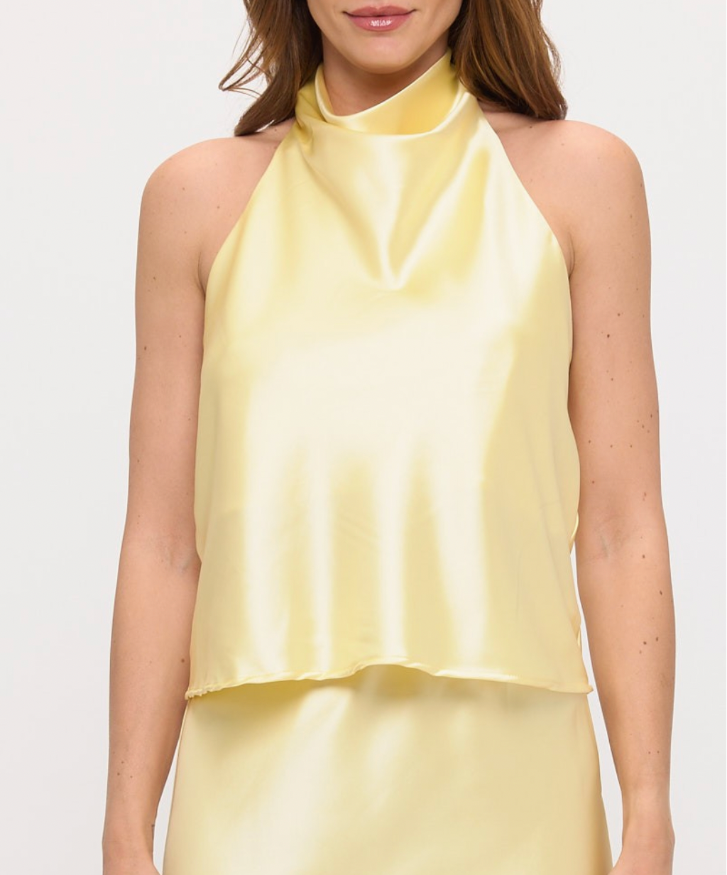 CURVY High Neck Halter