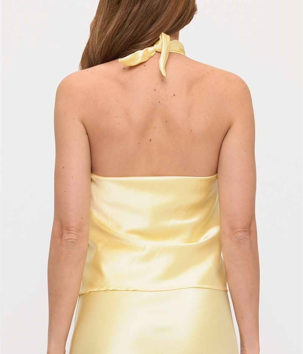 CURVY High Neck Halter