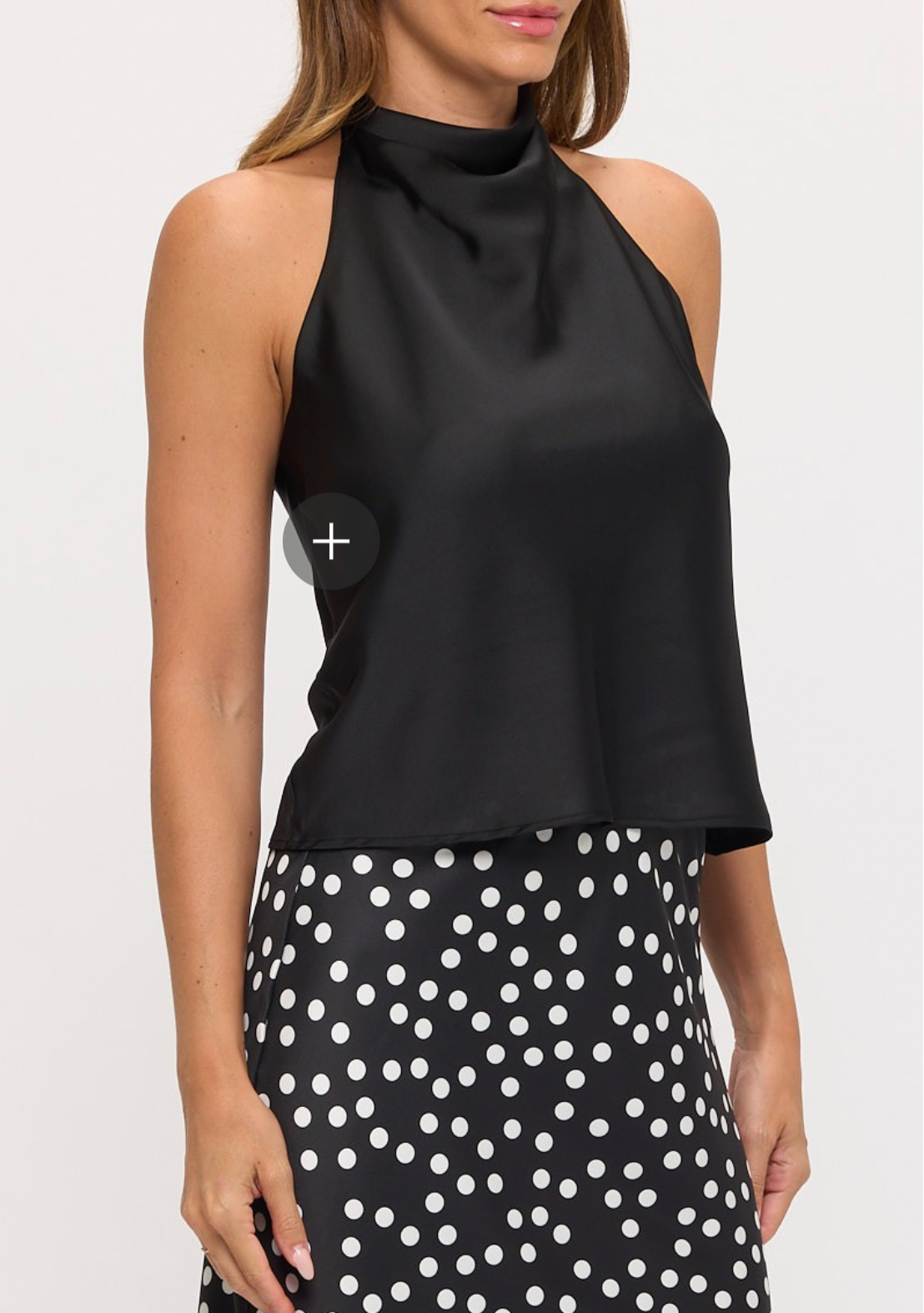 CURVY High Neck Halter